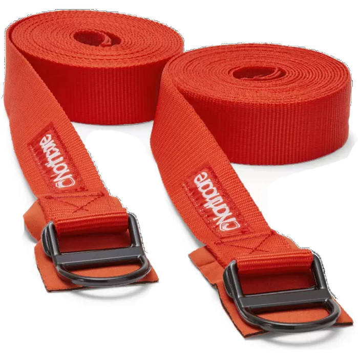 2024 Northcore D Ring 5M Roof Rack Straps Tie Downs NOCO22B Red